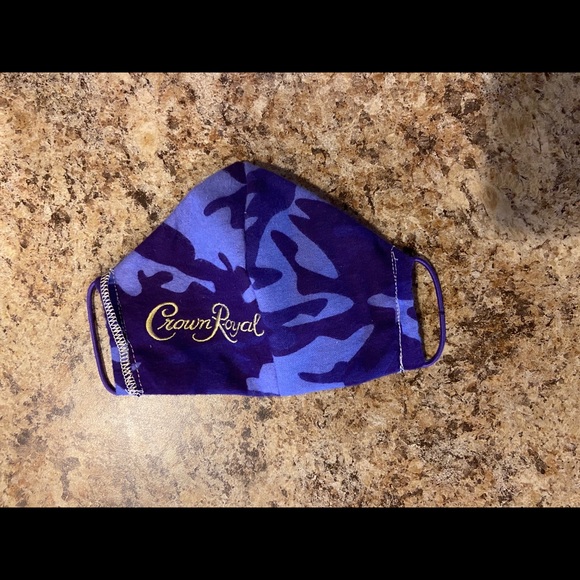 Custom Crown Royal Face Mask handmade - Picture 5 of 6